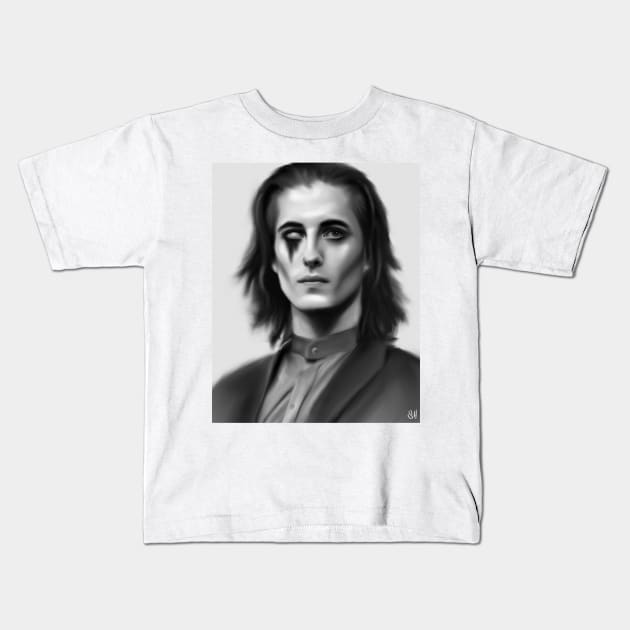 Damiano David - maneskin Kids T-Shirt by Uglykidsophie